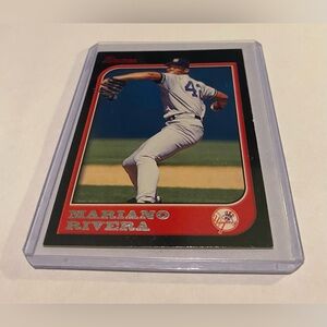 Mariano Rivera 1997 Topps Bowman Baseball Card #27 New York Yankees Vintage